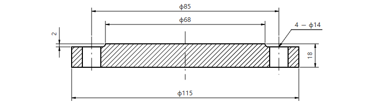 EN 1092-1 mặt bích
